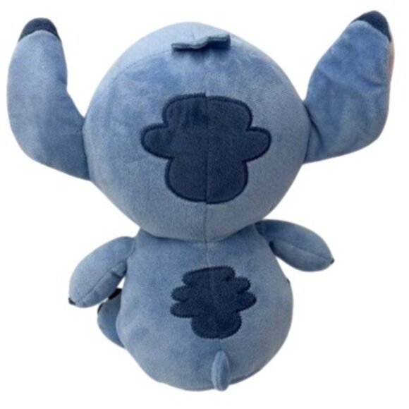 Disney Stitch Plush Toy 10" Soft Blue Stuffed Animal With Embroidered Details - Picture 2 of 3